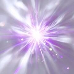 Fototapeta premium Radiant explosion of light in a soft, ethereal style