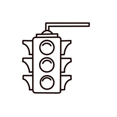 Traffic light icon