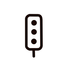 Traffic light icon