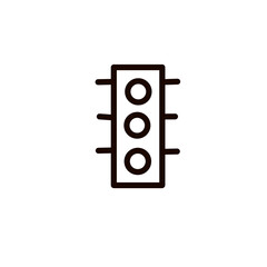 Traffic light icon