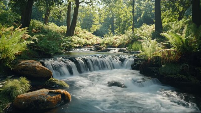 waterfall in the forest