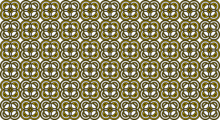 Yellow and black geometric seamless pattern background