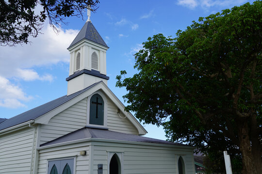 church, architecture, religion, travel, window, religious, europe, worship, catholic, old, chapel, cathedral, steeple, white, sky, building, tower, cross, birkenhead, church, new zealand, spire, 