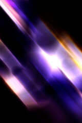 ABSTRACT BLURRED BACKGROUND The light spills onto the black background, creating an interesting abstract design—a pattern of lines and halftones that evokes various associations in your imagination.