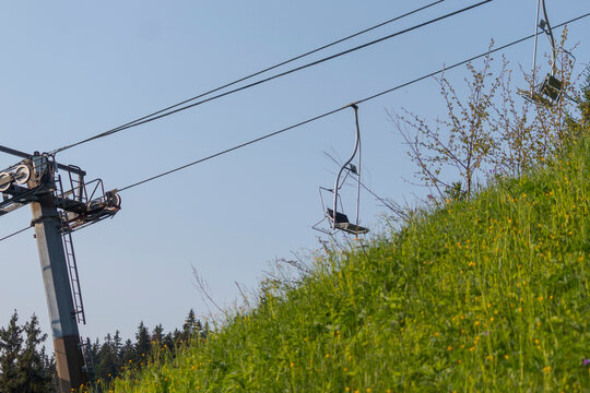 Abandoned Ski Jump on Mount Igman, Sarajevo &ndash; Remains of 1984 Winter Olympics Venue
