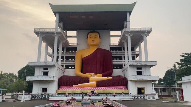 Weherahena Viharaya temple in Sri Lanka, Asia