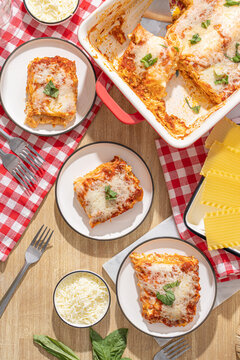 Cheese And Beef Lasagna