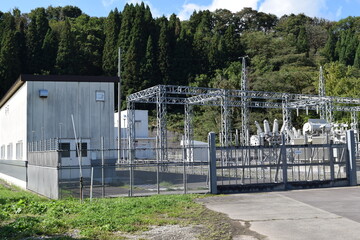 屋外変電設備