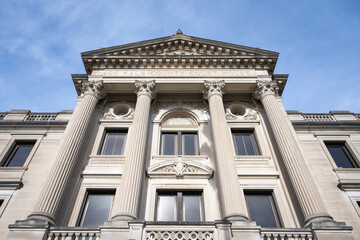 Obraz premium Dekalb County Courthouse in Sycamore, Illinois