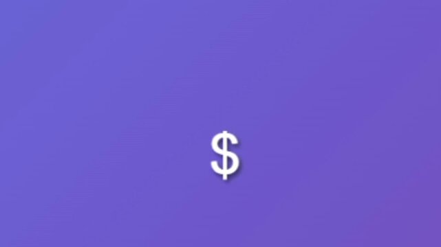 Cost icon striking design