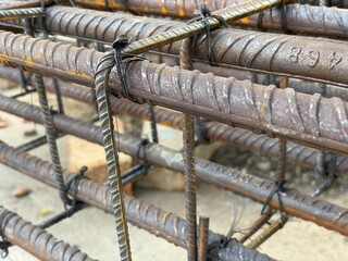 A bunch of rebar