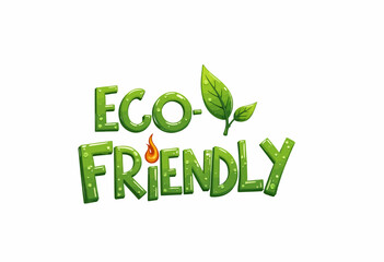 Eco-Friendly Concept Showcasing Green Energy and Sustainable Living with Nature-Inspired Design Elements and Eco-Conscious Messaging in Vibrant Colors