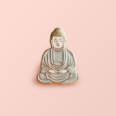 한국 문화 상징 에나멜 핀
