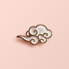 한국 문화 상징 에나멜 핀
