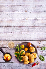 plate of fried falafel balls