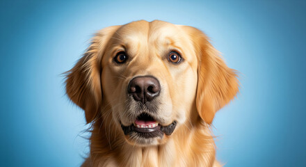 Surprised Golden Retriever