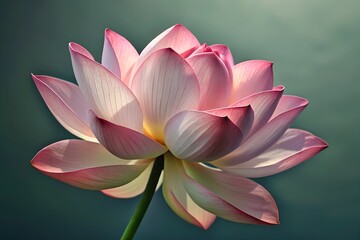 pink water lily