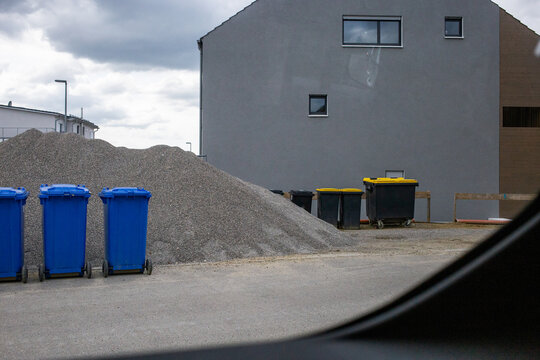 Urban landscape in a new residential area