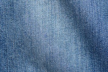 Washed denim fabric texture background