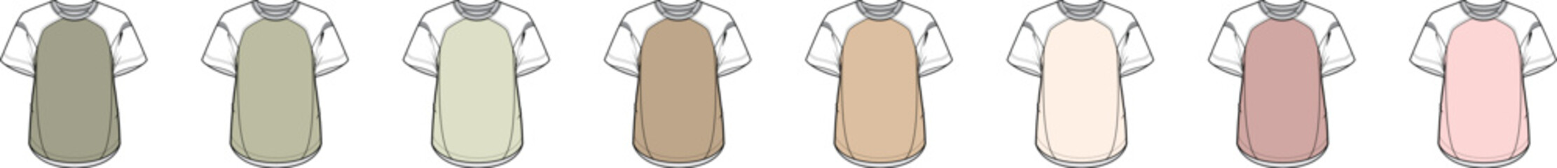 Diverse Skin Tones Represented Through a Spectrum of Hues and Shades