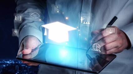 Online learning system combining digital education, e-learning, and virtual classroom to enhance learning, assessment, and global knowledge sharing. Marrow - Powered by Adobe