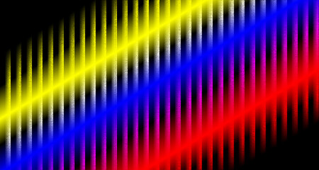 Spectrum Glass Effect: Diagonal Multi-Color Neon Lines Background