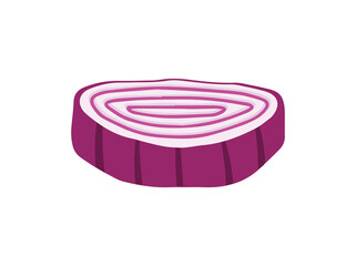 Chopped Red Onion Clip Art

