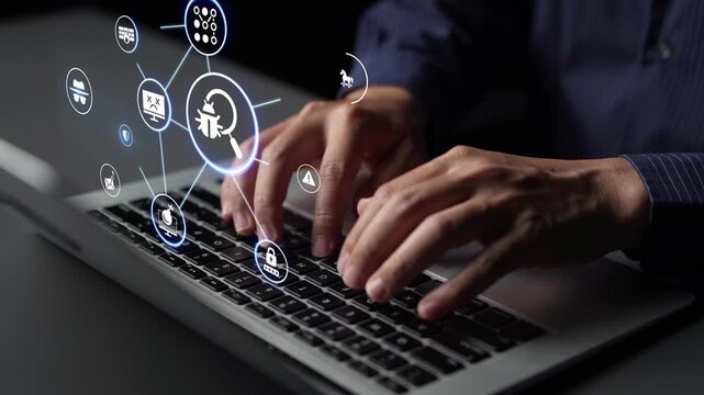 The concept of malware protection is vital for cybersecurity. This system provides robust virus protection, scanning for threats to ensure data safety and network security. Funnel - Powered by Adobe