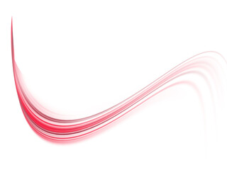 Abstract Red Motion Wave PNG Background