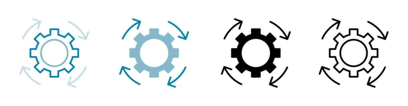 Continuity Vector Illustration In Multistyle