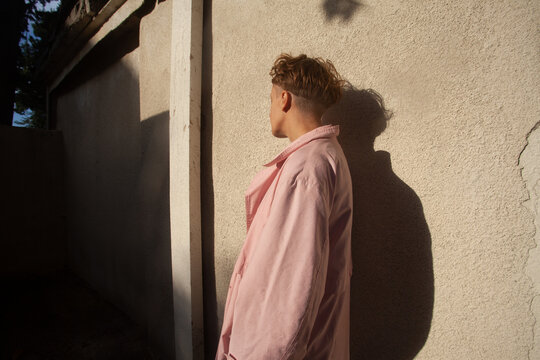 Walking in the sunlight 