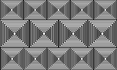 Seamless Geometric Vector Pattern - stock illustration
Seamless square vector design.