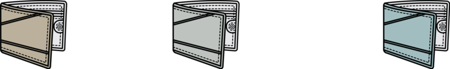 A versatile set of isolated roller blind icons in multiple colors, perfect for window treatment and interior design concepts