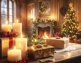 Christmas,Xmas,クリスマス　 mock up