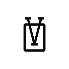VO monogram logo design letter text name symbol monochrome logotype alphabet character simple logo