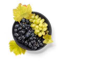 Fototapeta premium Fresh grapes bowl