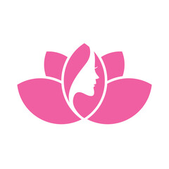 lotus logo symbol vector design