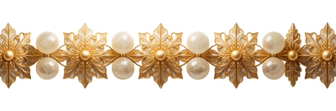 Elegant golden ornamental border, opulent decorative design, classic luxury background, ornate floral pattern, rich gold details, festive celebration element, regal decor, beautiful aesthetic trim,