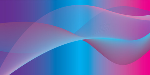 Abstract Wavy Lines in Gradient Colors Textured and Flowing Design.