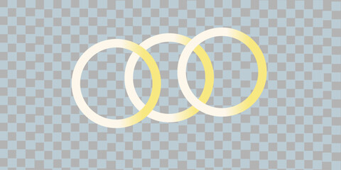 Abstract glowing light rings in neon green color. Futuristic motion circle for digital artwork, high-tech banners, gaming effect vector desig