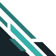 Corner Geometric Shape Illustration