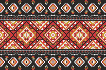 Native Southwest Geometric Abstract Ethnic Pattern. Aztec American Mexican Navajo tribal seamless.