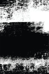 Black and white grungy abstract background. Grungy frame. Vector illustration
