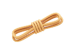 Neatly Coiled Rope icon rendering 3d illustration