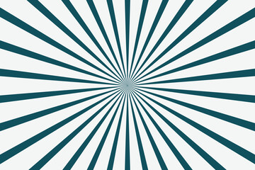Abstract teal and white radial burst pattern background