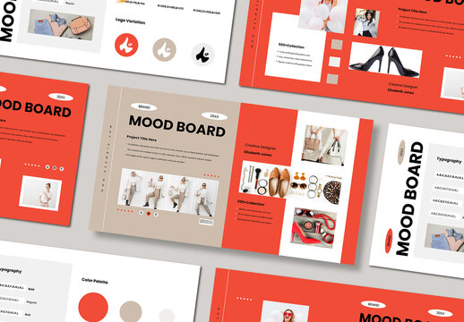 Minimal Mood Board Template
