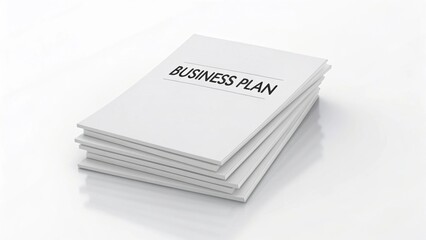 API Documentation Stack of business plan documents on a clean surface, symbolizing organization and strategy.
