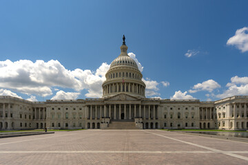 Washington DC. Congress and Senate. American Capitol.