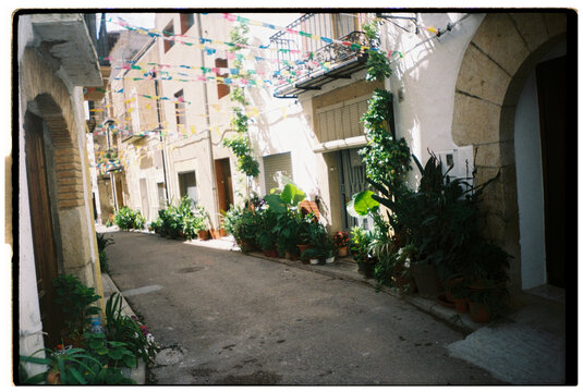 Fototapeta Colorful Street Decor