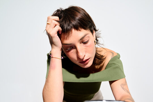 Driven Businesswoman at Work